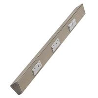 Task Lighting 24" 20 amp 120 volt Satin Nickel 2 Single Pole Switch/Receptacle Combination Power Strip